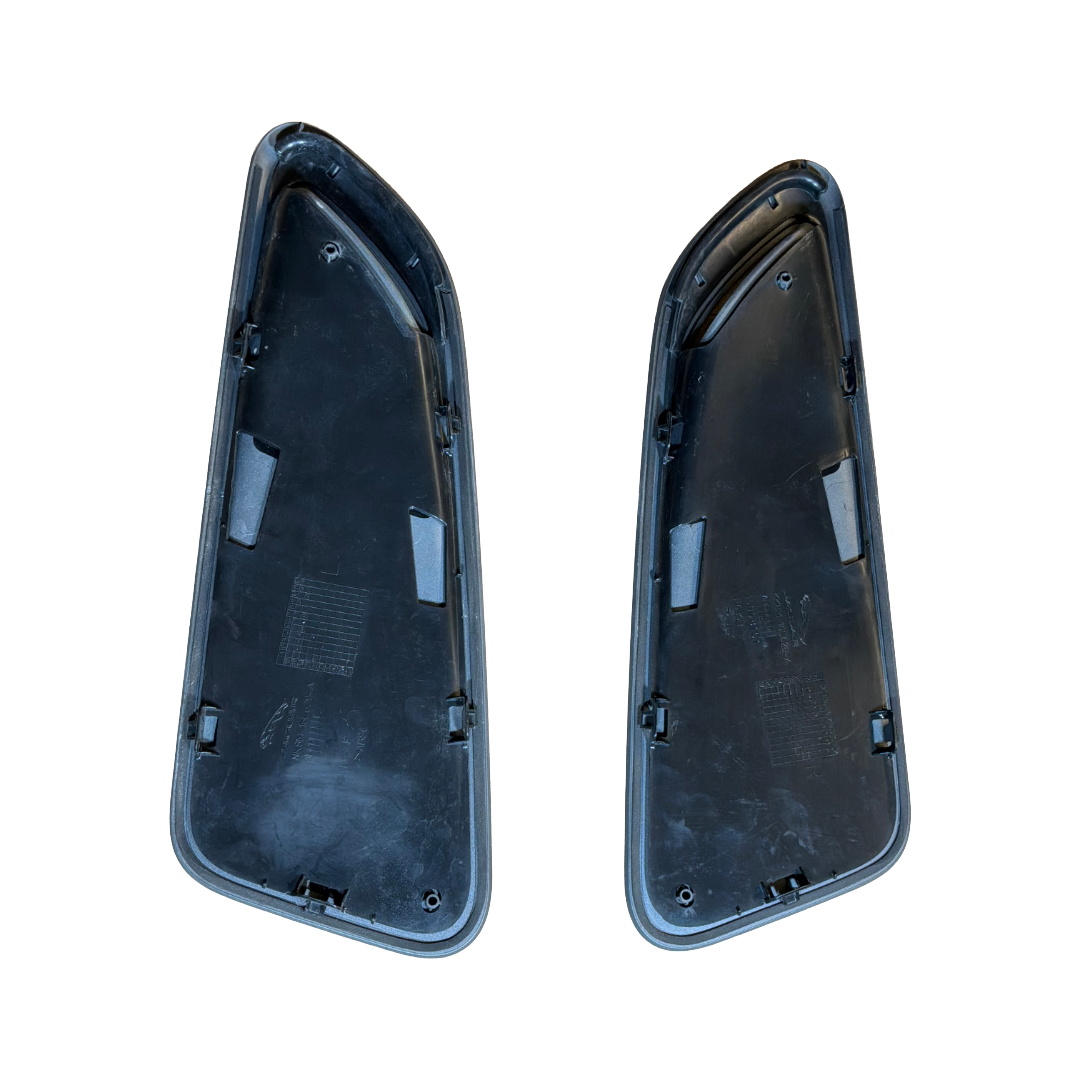 JAGUAR F-PACE SVR (X761) SET OF BONNET GRILLS DORCHESTER GREY (KK8M16C628AF / KK8M16C629AF)