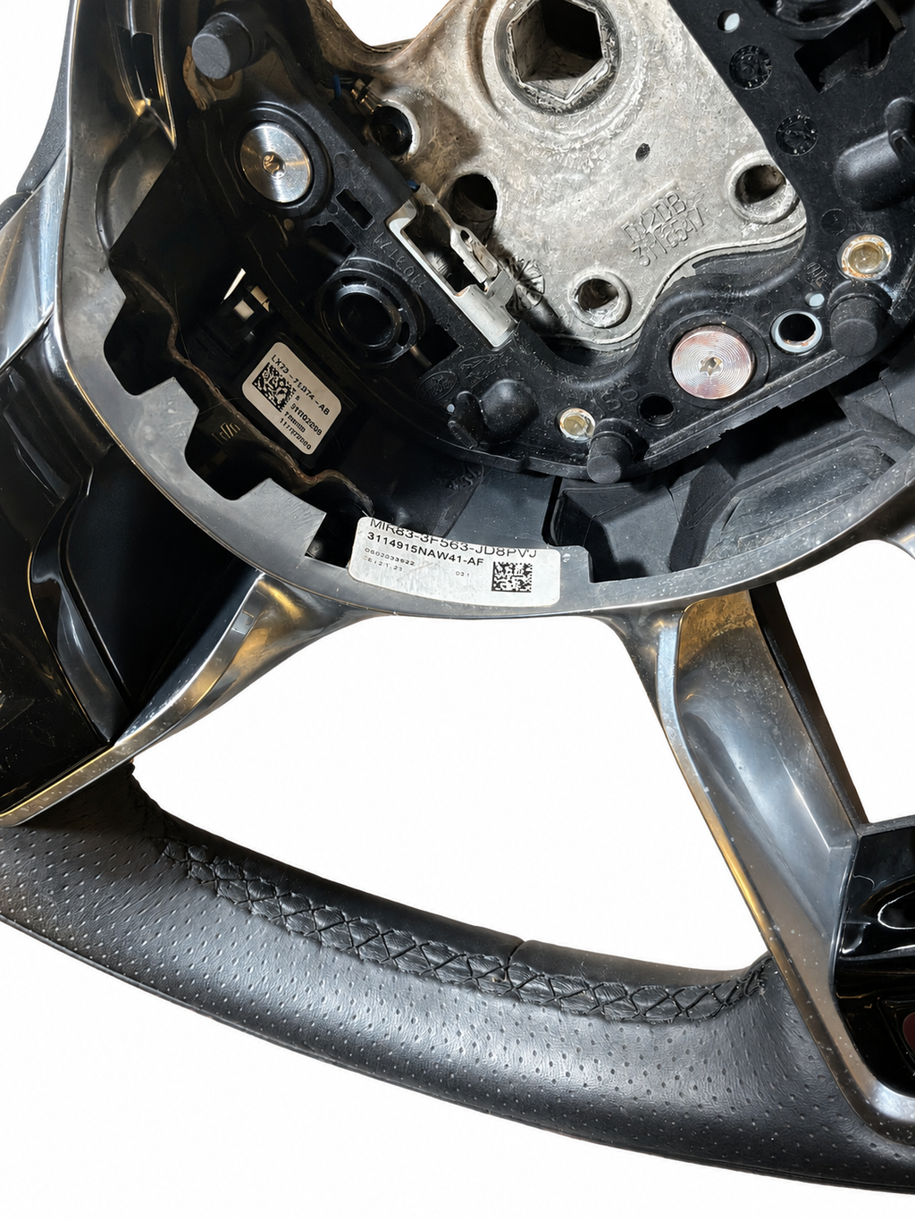 JAGUAR E-PACE/F-PACE FACELIFT GENUINE STEERING WHEEL (MK833F563JD8PVJ)