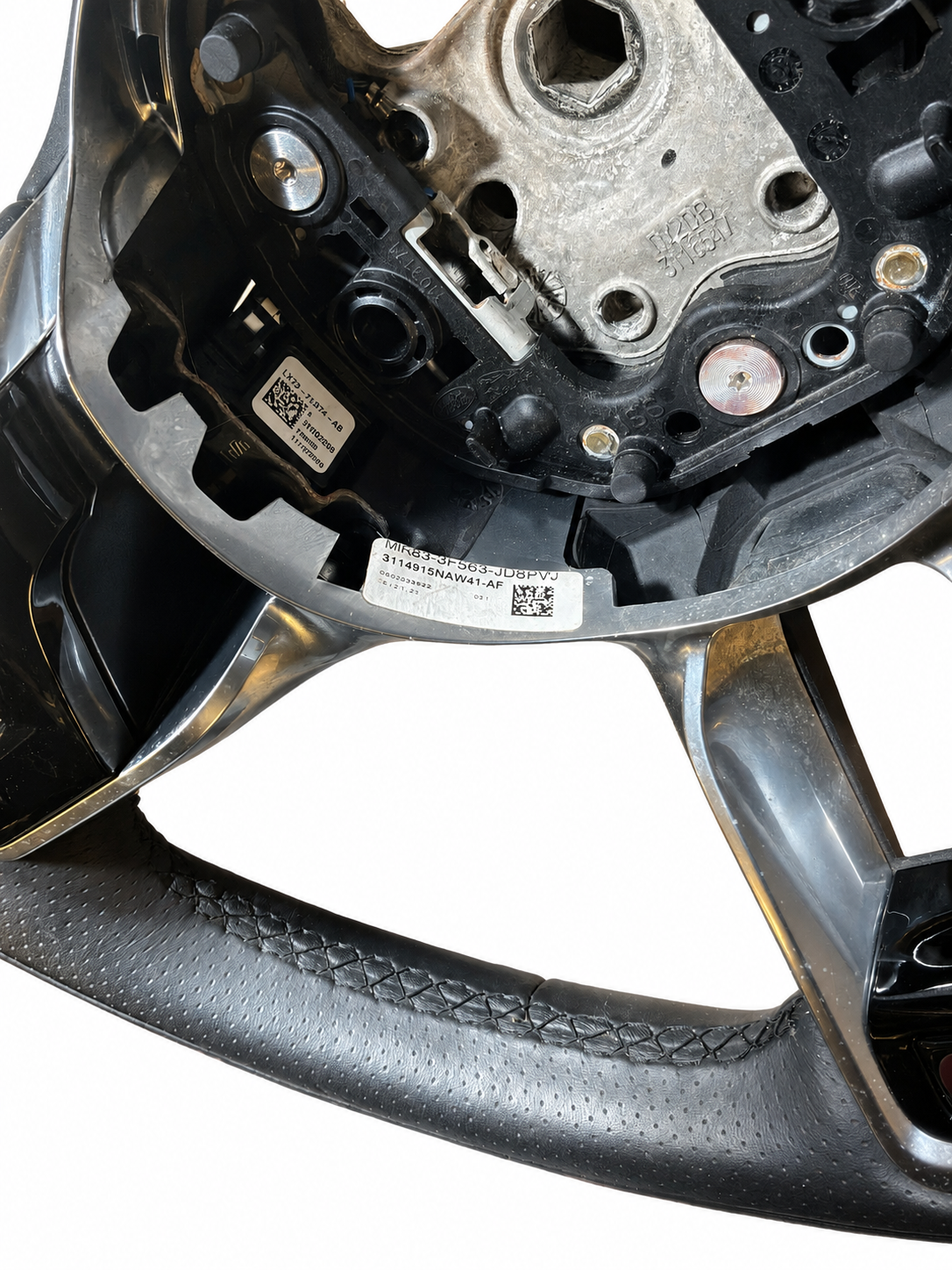 JAGUAR E-PACE/F-PACE FACELIFT GENUINE STEERING WHEEL (MK833F563JD8PVJ)