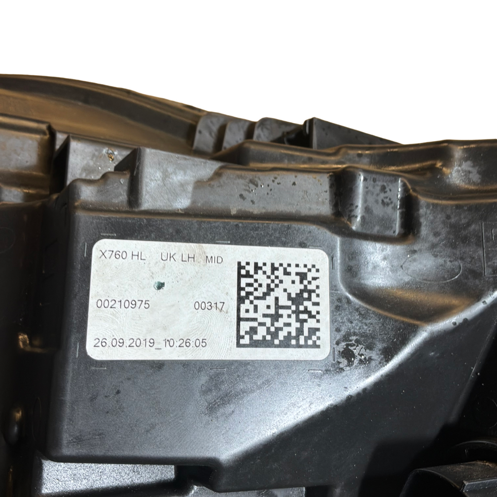 JAGUAR XE 2015> N/S/F LED HEADLAMP ASSY GENUINE (LX7313W030DC)