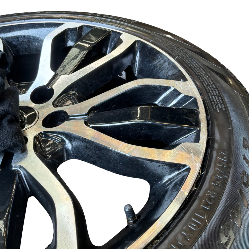 GENUINE RANGE ROVER SPORT 21" BLACK/DIAMOND TURNED ALLOY WHEEL