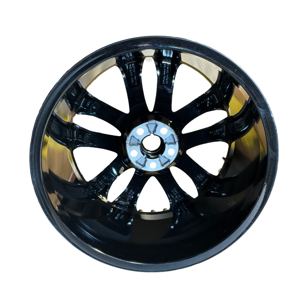 JAGUAR F-TYPE (X152) 2014> 20" TORNADO REAR ALLOY WHEEL REFURBISHED GLOSS BLACK (EX5M1007BA)