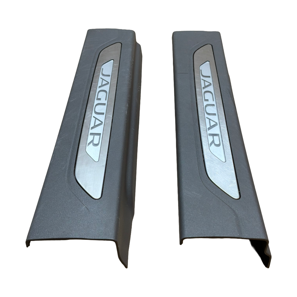 JAGUAR XF (X260) ILLUMINATED TREAD PLATES GENUINE OEM ( GX6M13200AB0 / GX6M13201AB0 )