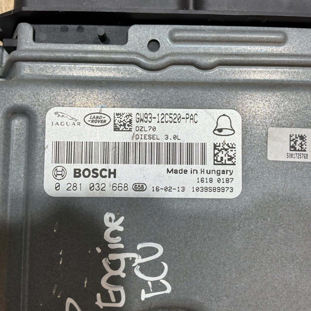 JAGUAR / LAND ROVER 3.0D ENGINE ECU (GW9312C520PAC)