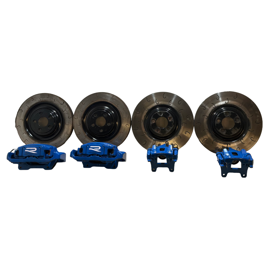 JAGUAR XFR X250 BRAKE CALLIPERS COMPLETE WITH DISCS & PADS