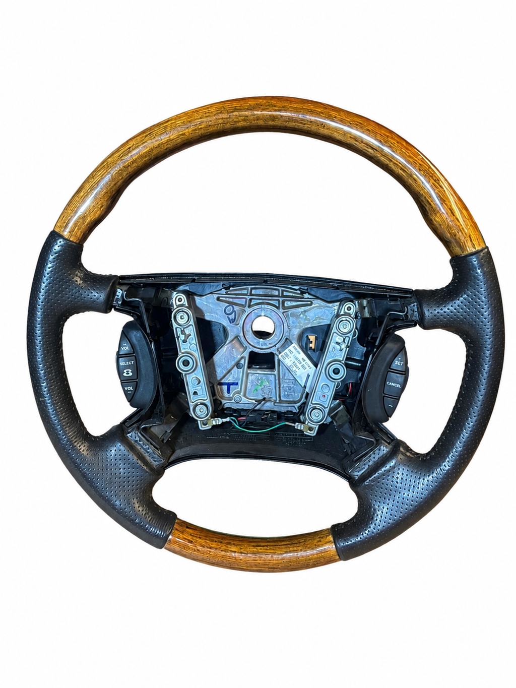 JAGUAR XJL WOODEN/LEATHER STEERING WHEEL GENUINE OEM (HJB9181FBLEG)
