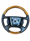 JAGUAR XJL WOODEN/LEATHER STEERING WHEEL GENUINE OEM (HJB9181FBLEG)
