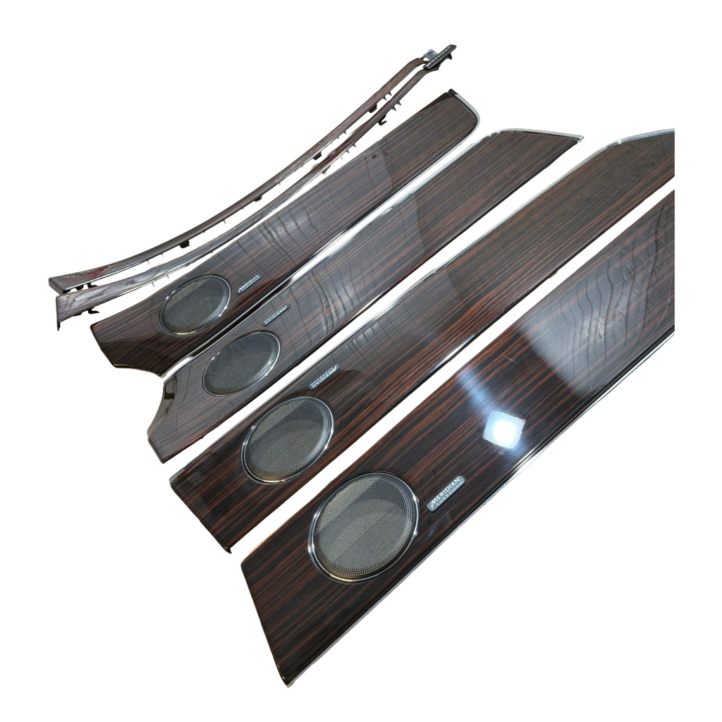 JAGUAR XJ X351 DARK OAK INTERIOR TRIM SET (WITH MERIDIAN SOUND)