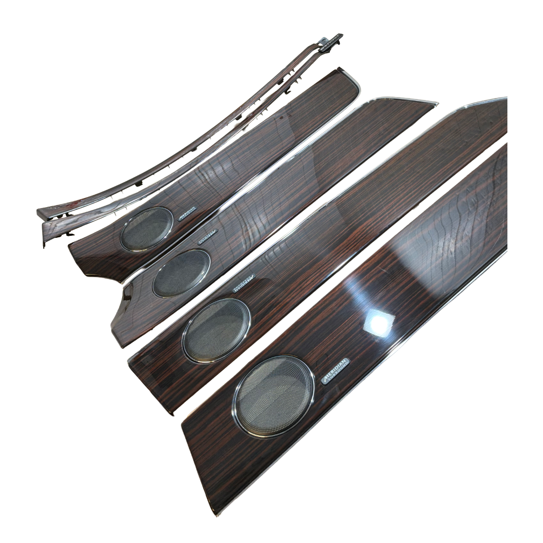 JAGUAR XJ X351 DARK OAK INTERIOR TRIM SET (WITH MERIDIAN SOUND)