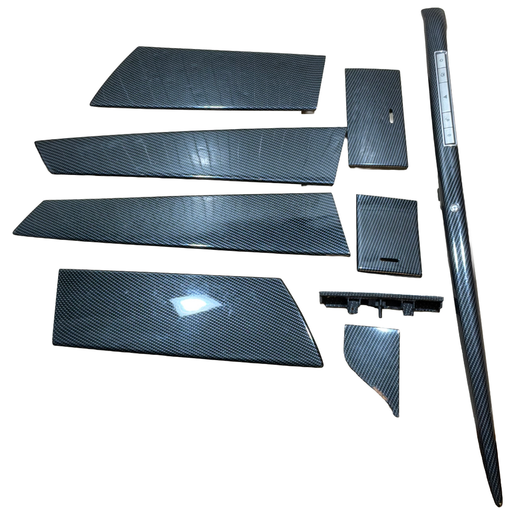 JAGUAR XF X250 PRE-FACELIFT HYDRODIPPED CARBON INTERIOR TRIM SET