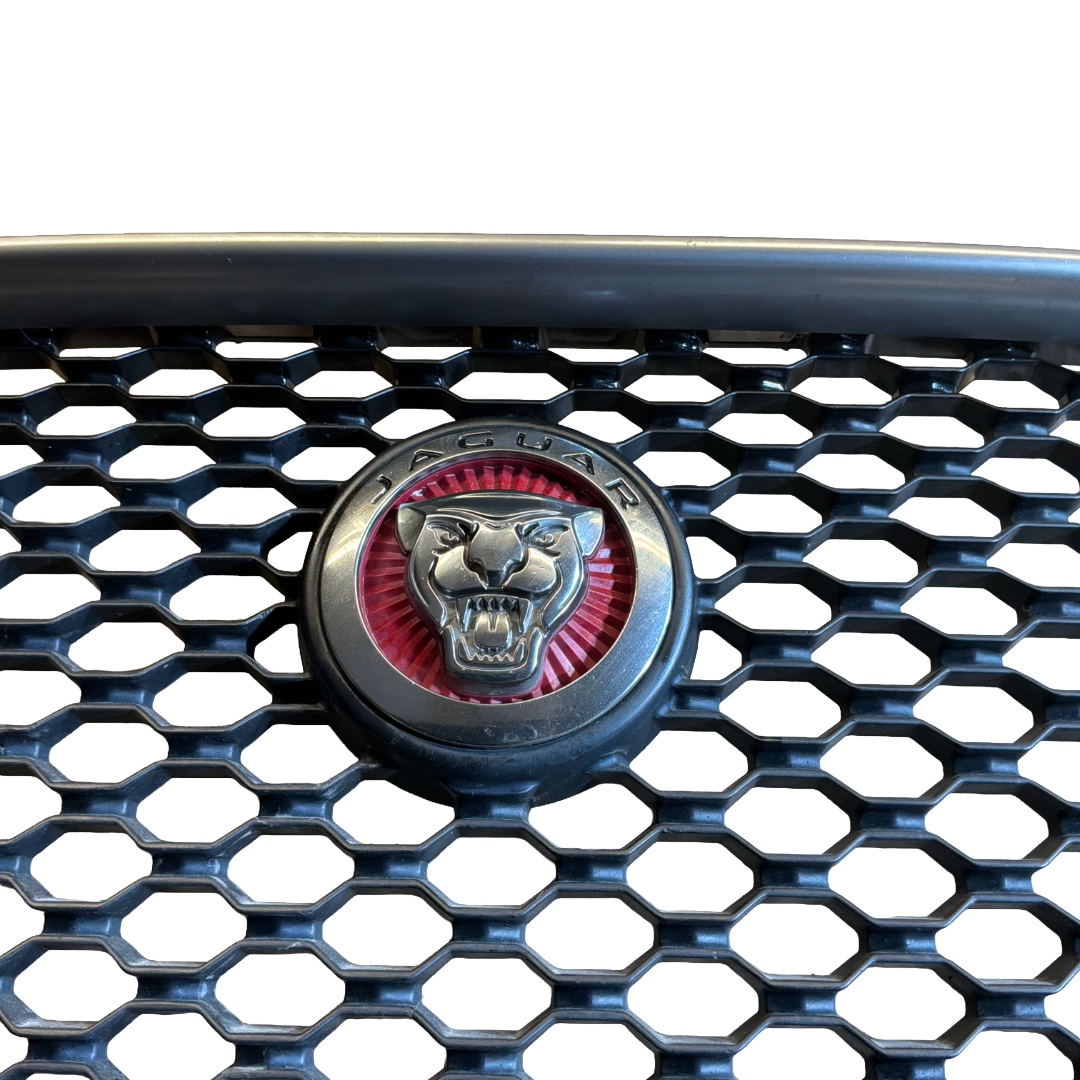 JAGUAR X260 CHROME & GLOSS BLACK RADIATOR GRILLE (GX6M018K28C)