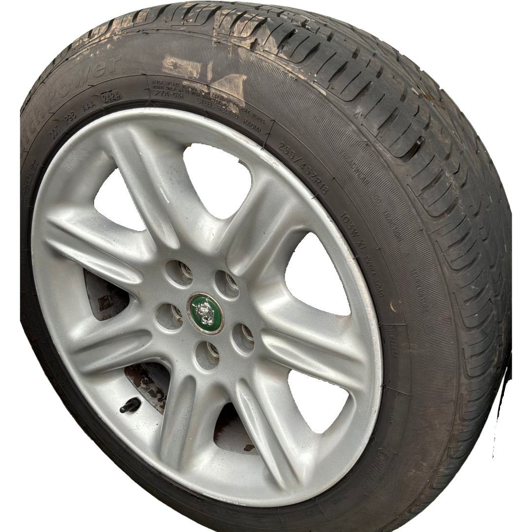 X4 JAGUAR FLUTE ALLOYS WITH TYRES
