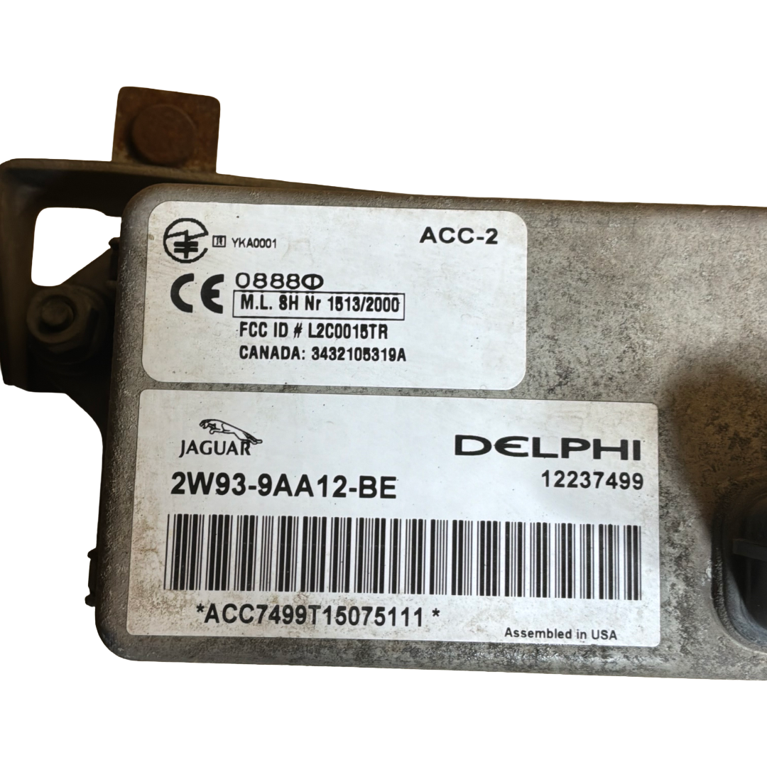 JAGUAR ADAPTIVE CRUISE CONTROL MODULE GENUINE OEM (2W939AA12BE)
