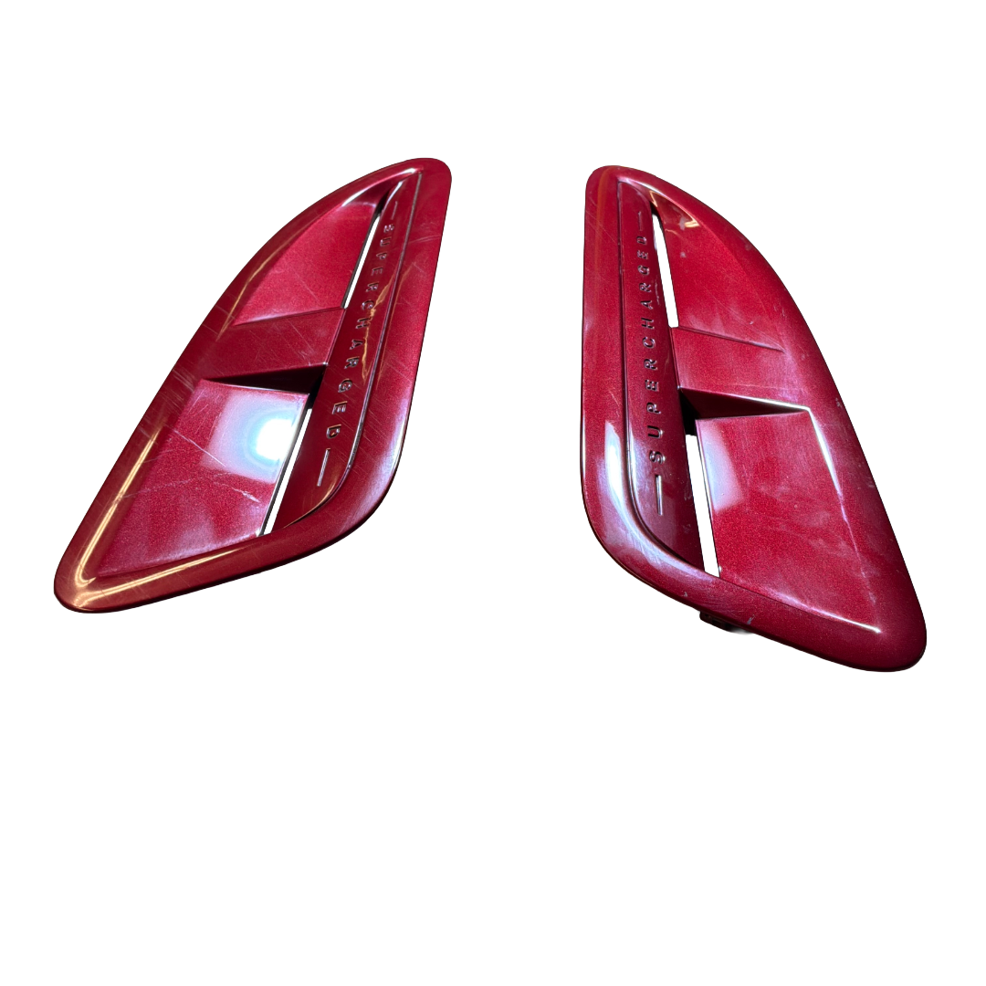 JAGUAR XFR/XKR/XJR SET OF BONNET GRILLS (7W8316C628AE0XXX / 7W8316C629AE0XXX)