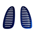 JAGUAR XKR (X100) 4.0 / 4.2 SUPERCHARGED SET OF BONNET GRILLES (HJB6370AAW / HJB6371AAW)