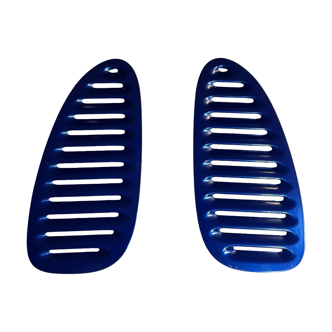 JAGUAR XKR (X100) 4.0 / 4.2 SUPERCHARGED SET OF BONNET GRILLES (HJB6370AAW / HJB6371AAW)