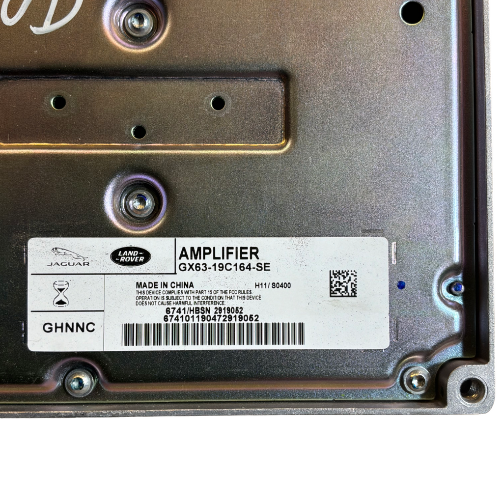 JAGUAR XF 2016> / F-PACE 2014> AMPLIFIER UNIT
