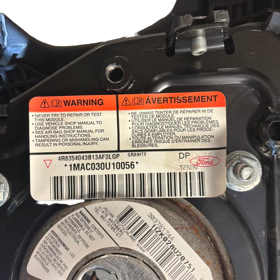 JAGUAR S-TYPE 1999-2008 STEERING WHEEL AIRBAG (4R8354043B13AF0LGP)