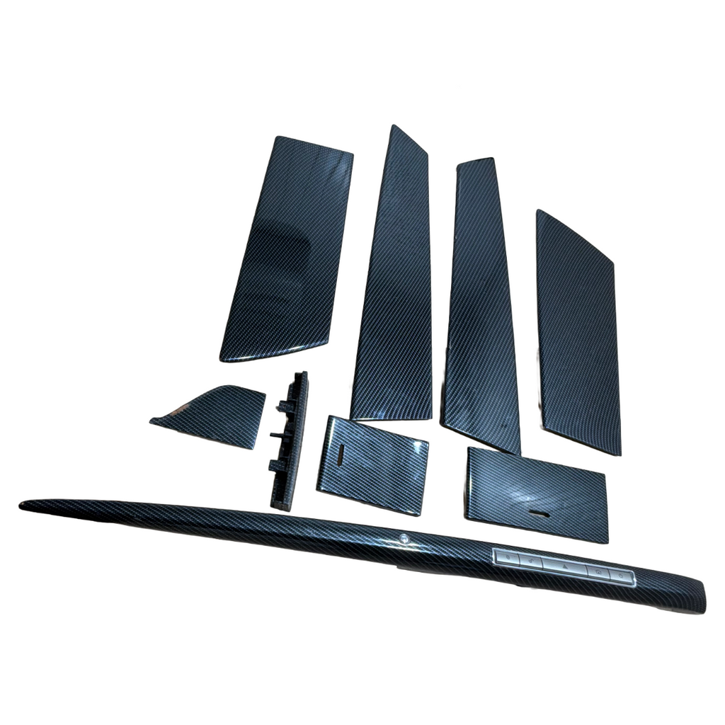 JAGUAR XF X250 PRE-FACELIFT HYDRODIPPED CARBON INTERIOR TRIM SET