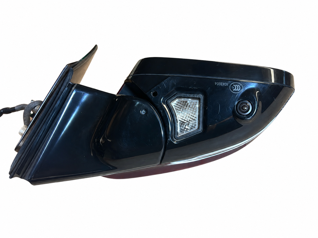 JAGUAR XJ 2016-2019 O/S/F MIRROR ASSY PWR FOLD/BLIND SPOT/AUTO DIM/360 CAMERA/PUDDLE LAMP