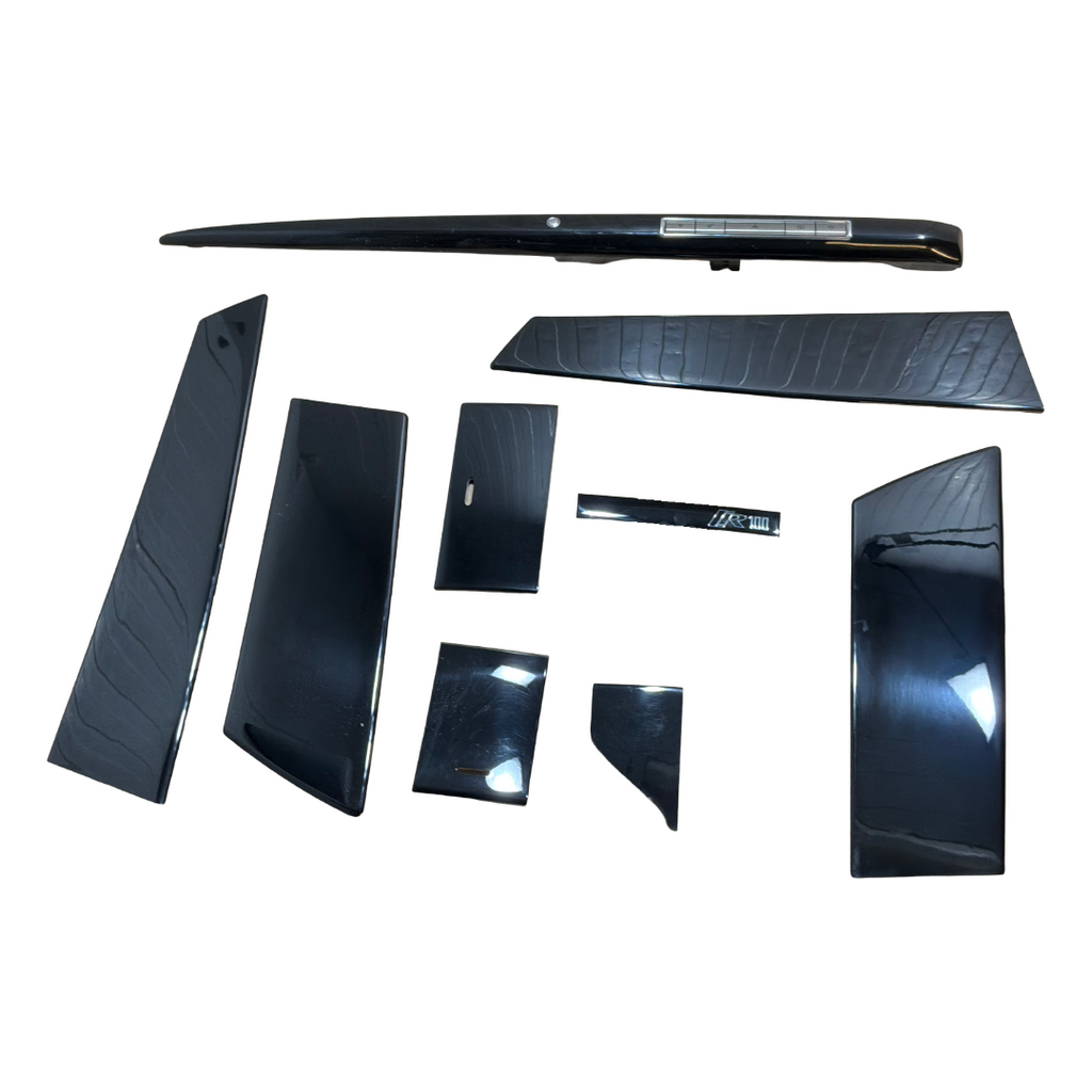 JAGUAR XFR (R100) PRE-FACELIFT PIANO BLACK INTERIOR TRIM SET
