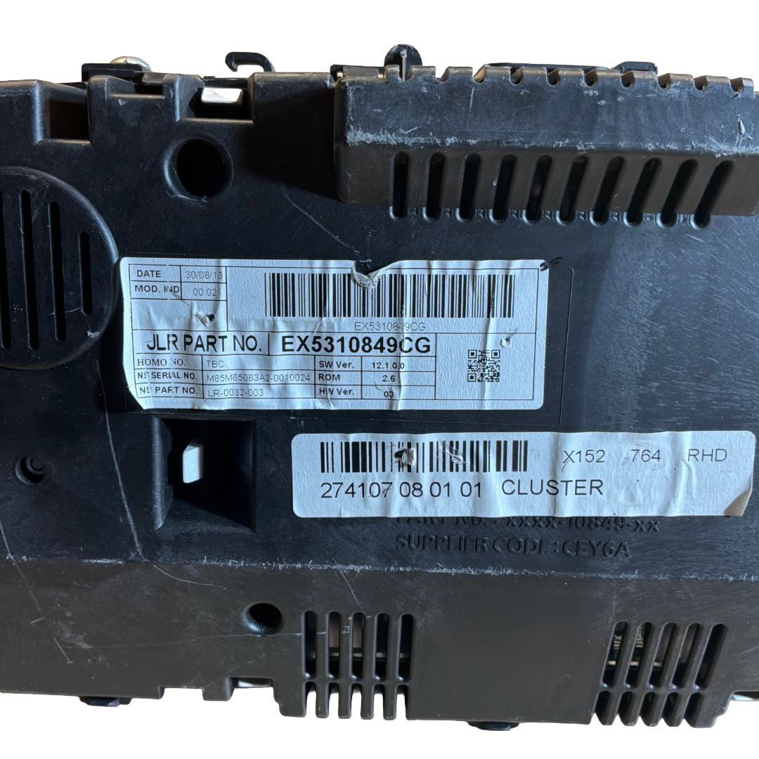 JAGUAR F-PACE 2014> SPEEDOMETER GENUINE OEM (EX5310849CG)