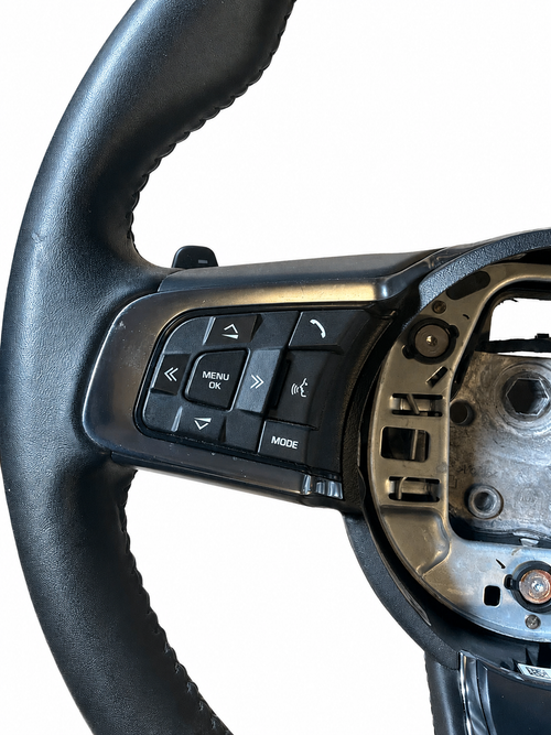 JAGUAR E-PACE/F-PACE/XF/XE LEATHER STEERING WHEEL.