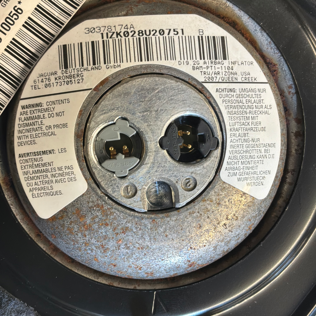 JAGUAR S-TYPE 1999-2008 STEERING WHEEL AIRBAG (4R8354043B13AF0LGP)