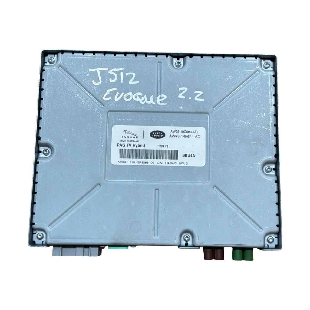 JAGUAR / LAND ROVER FAMILY ENTERTAINMENT MODULE (AW9314F641AD)