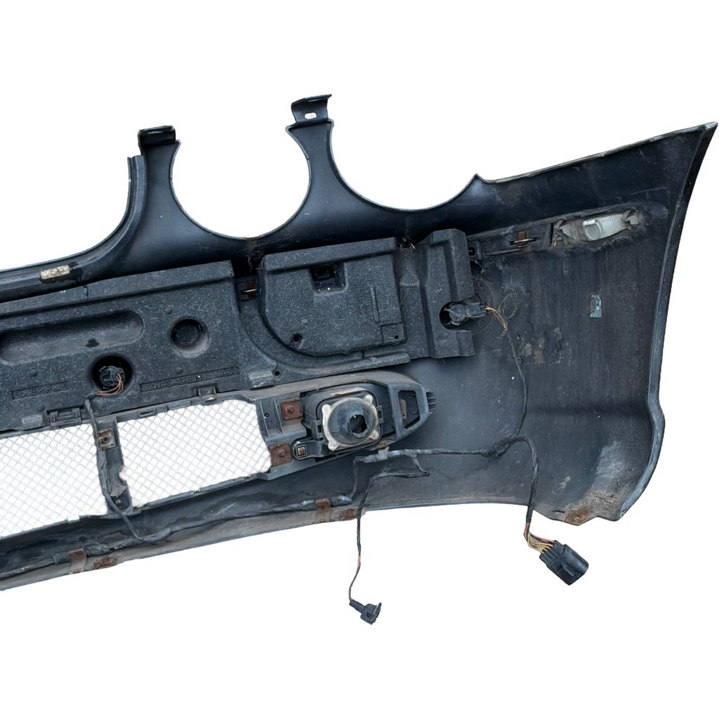 JAGUAR XJ X350 COMPLETE FRONT BUMPER WITH BEAM