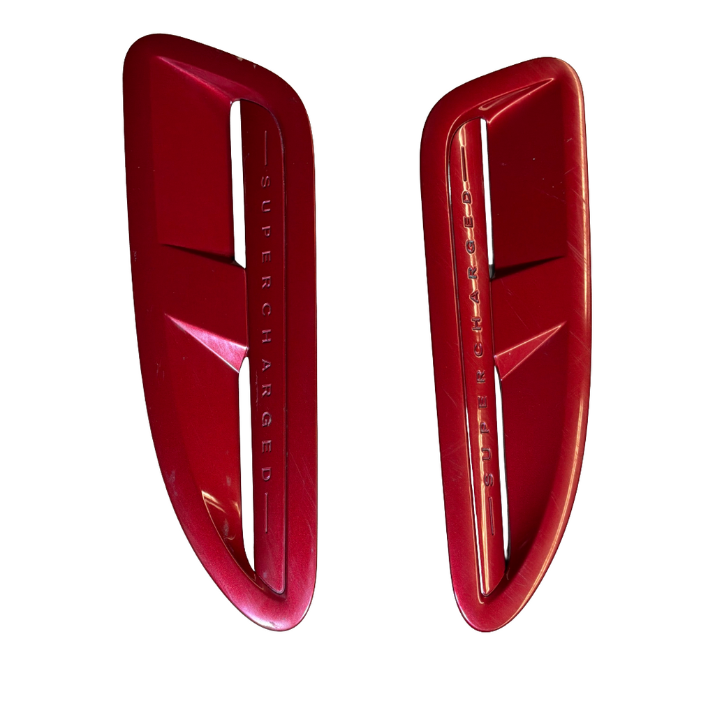 JAGUAR XFR/XKR/XJR SET OF BONNET GRILLS (7W8316C628AE0XXX / 7W8316C629AE0XXX)