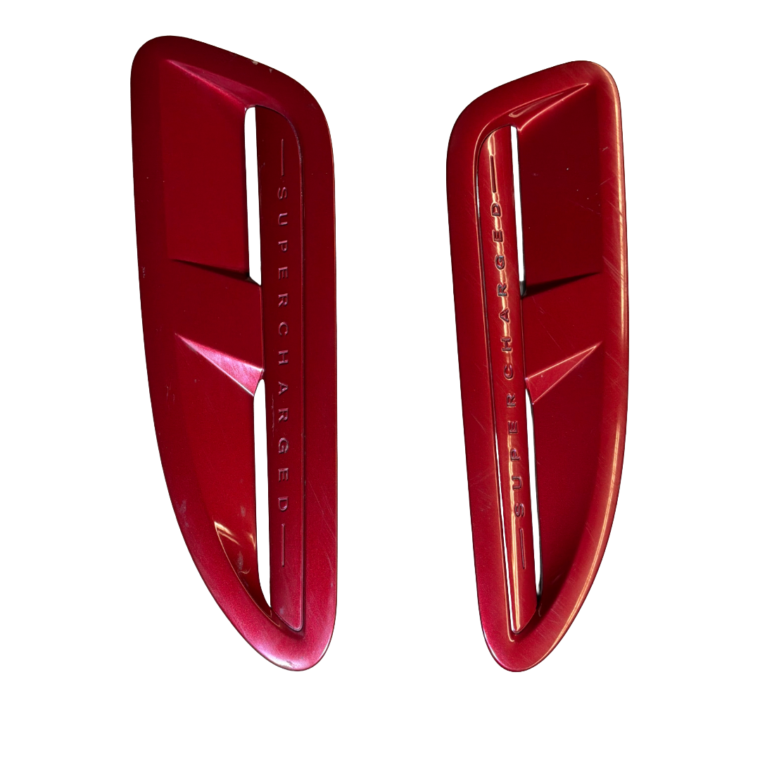 JAGUAR XFR/XKR/XJR SET OF BONNET GRILLS (7W8316C628AE0XXX / 7W8316C629AE0XXX)