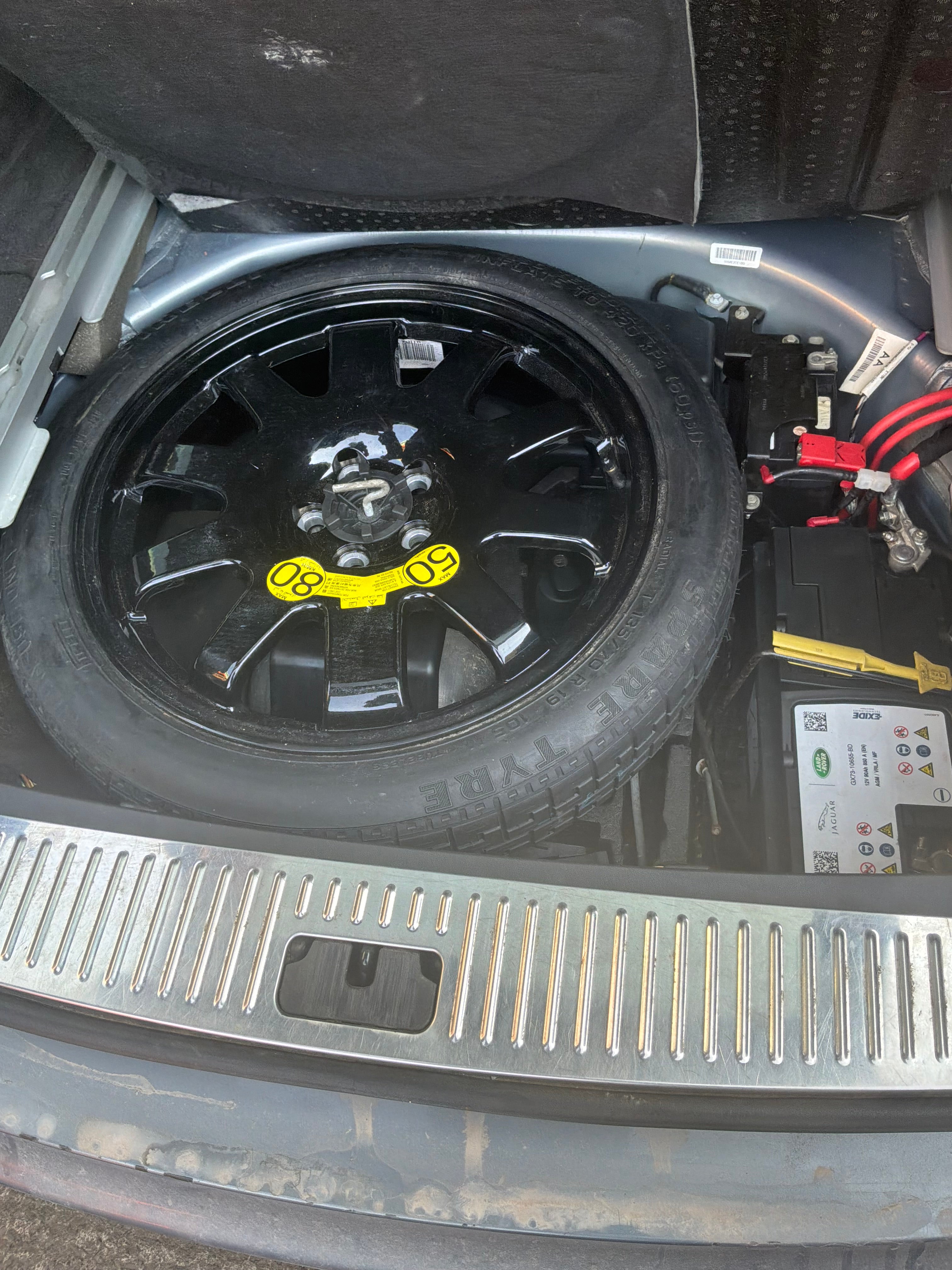 JAGUAR XF 2011-2015 SPORTBRAKE COMPLETE SPARE WHEEL KIT