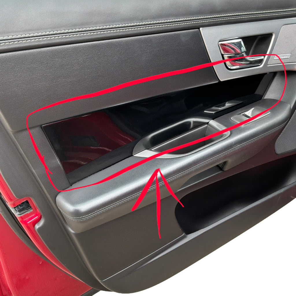 JAGUAR XF X250 2008-2015 PIANO BLACK INTERIOR TRIM SET