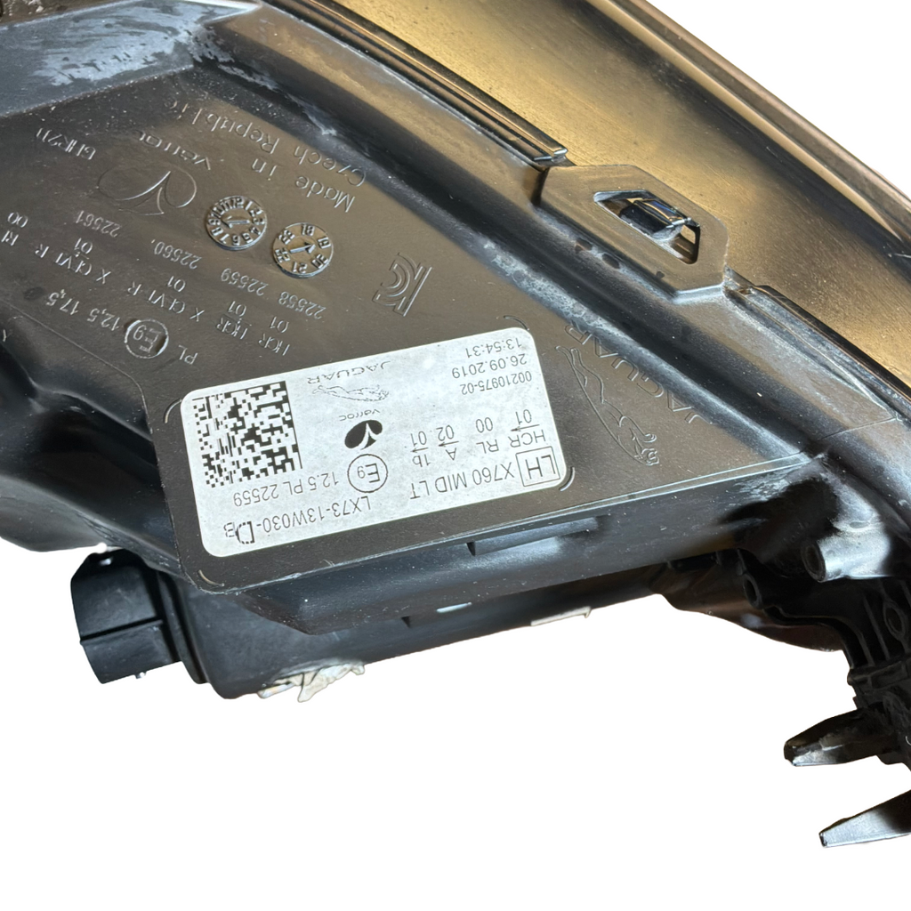JAGUAR XE 2015> N/S/F LED HEADLAMP ASSY GENUINE (LX7313W030DC)