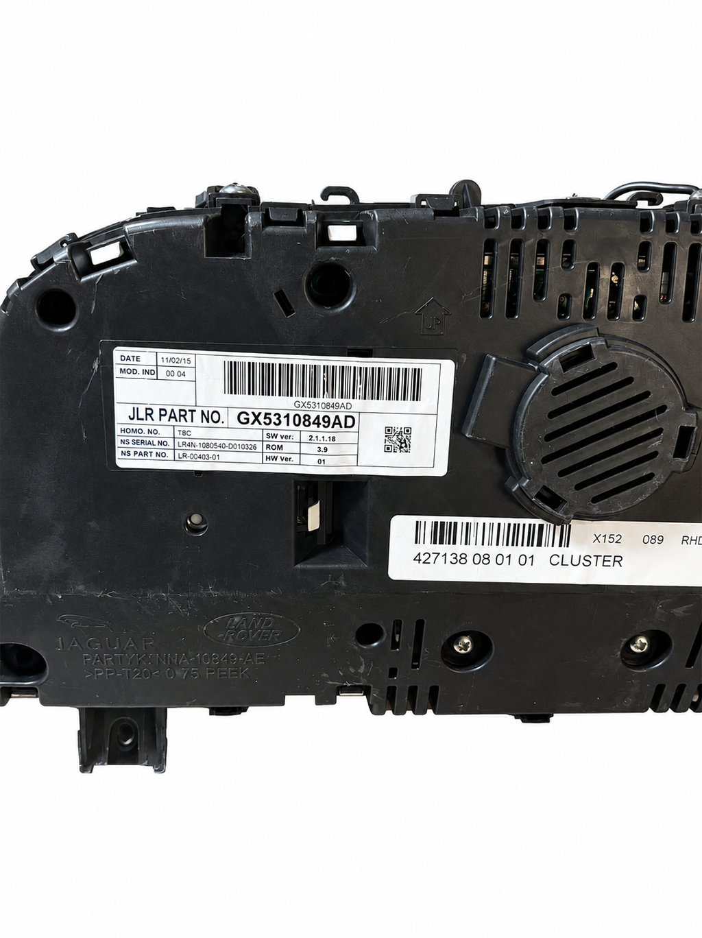 JAGUAR F-TYPE 2014> 210 MPH INSTRUMENT CLUSTER GENUINE OEM (GX5310849AD)