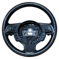 JAGAUR XJ (X351) HEATED STEERING WHEEL (BLACK WITH WOOD TRIM)