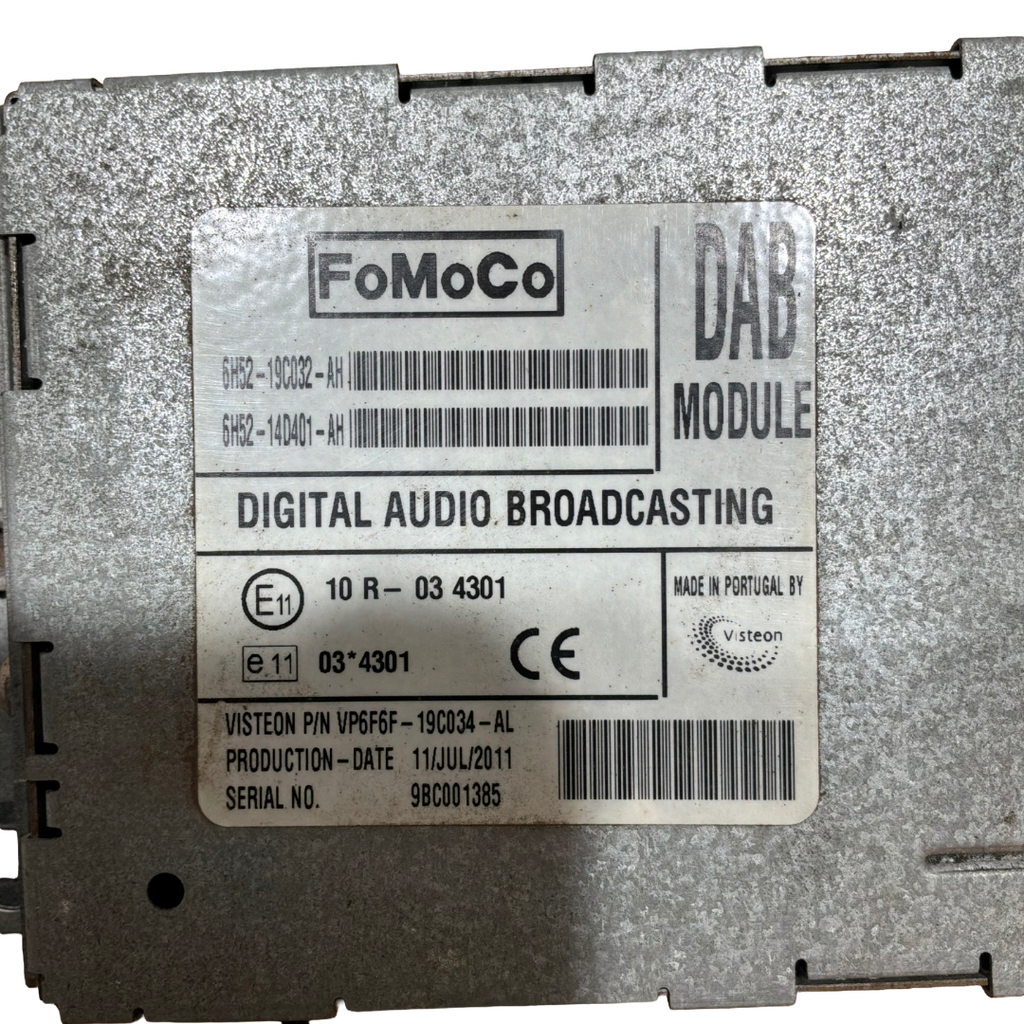 JAGUAR / LAND ROVER DAB UNIT (6H5219C032AH)