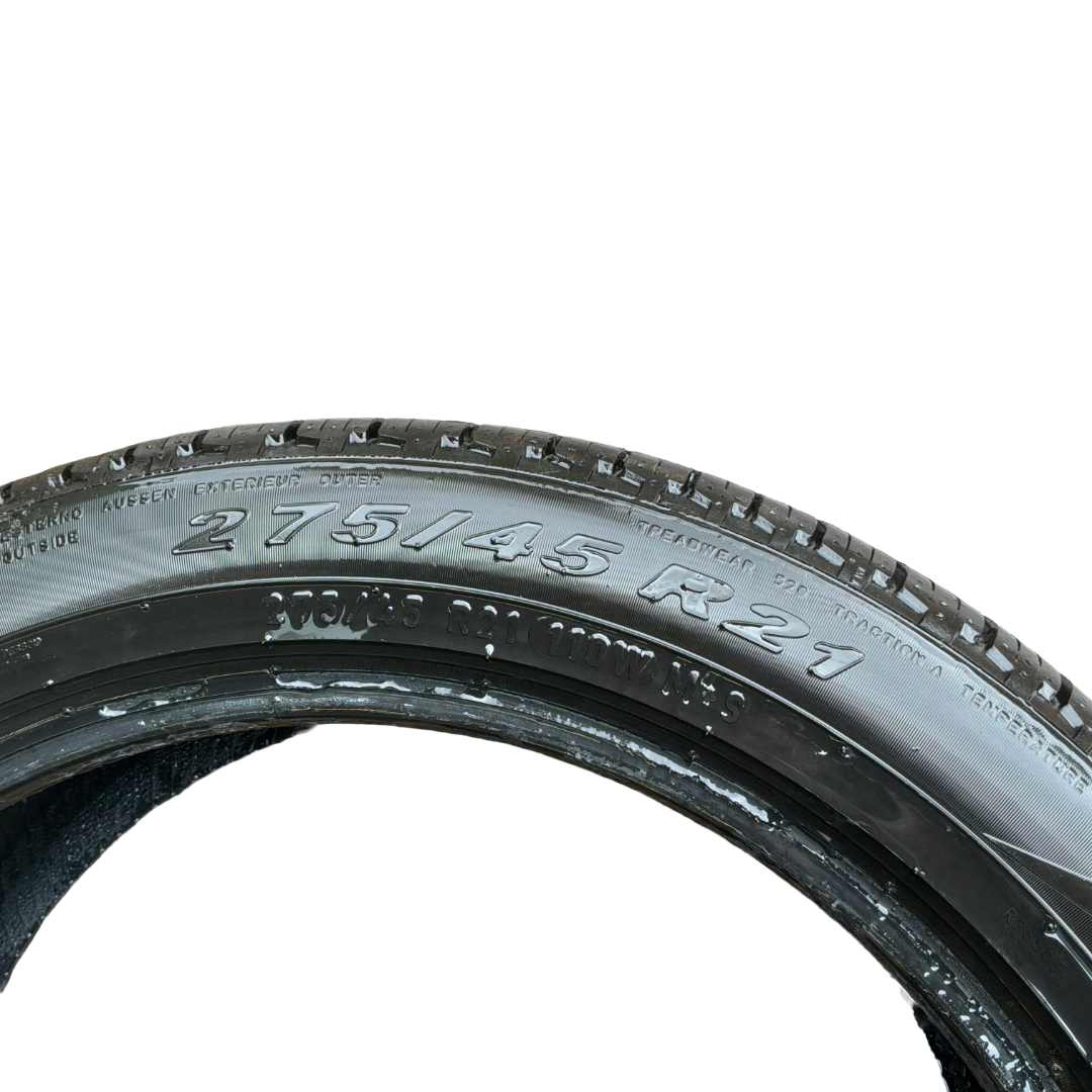 2X PIRELLI SCORPION VERDE ALL SEASON LR M+S 6-7MM 275/45/21 110Y