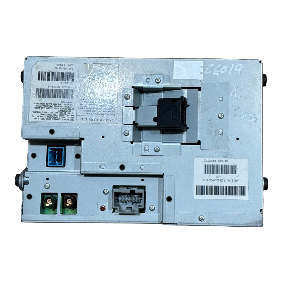 JAGUAR XF X250 NAVIGATION DISPLAY SCREEN (9X2310E899A)
