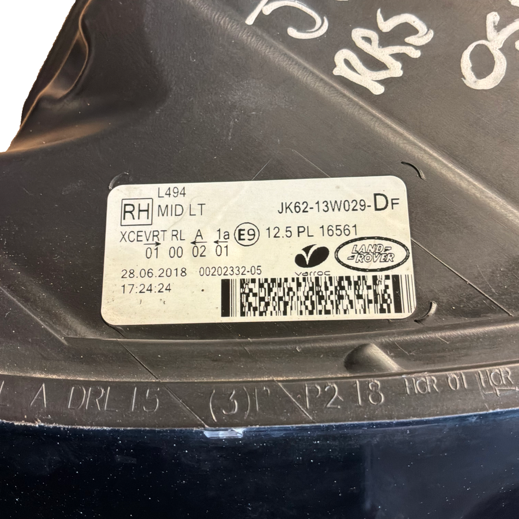 RANGE ROVER SPORT 2014> O/S/F LED MATRIX HEADLAMP ASSY (JK6213W029DE)