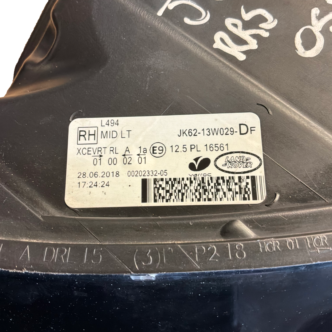 RANGE ROVER SPORT 2014> O/S/F LED MATRIX HEADLAMP ASSY (JK6213W029DE)