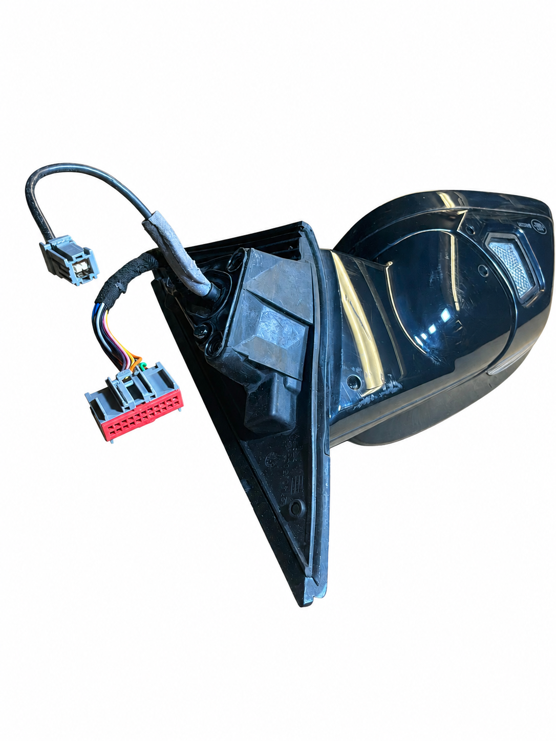 JAGUAR XF O/S/F 2016-2019 MIRROR ASSY PWR FOLD/BLIND SPOT/AUTO DIM/360 CAMERA/PUDDLE LAMP
