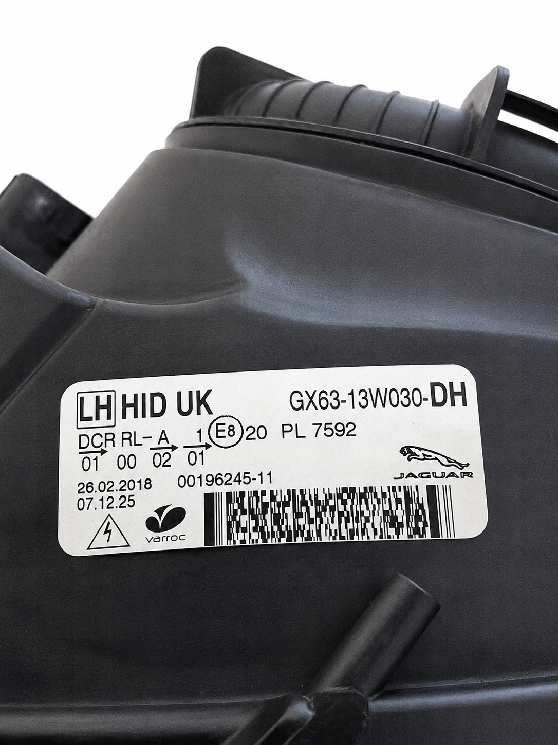 JAGUAR XF/F-PACE 2016> BI-XENON N/S/F HEADLAMP ASSY (GX6313W030DJ/GX6313W030DE)