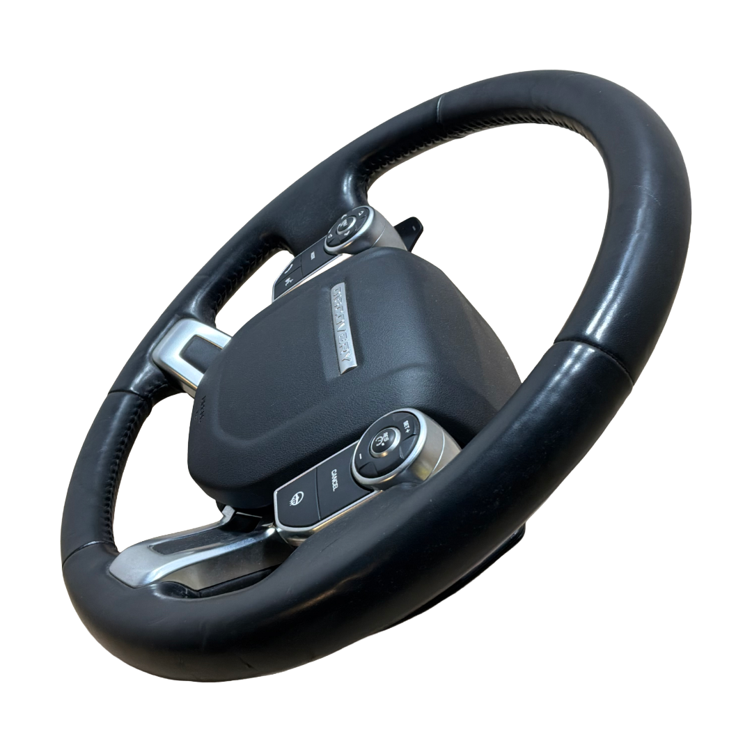 LAND ROVER DISCOVERY BLACK HEATED MULTIFUNCTION STEERING WHEEL