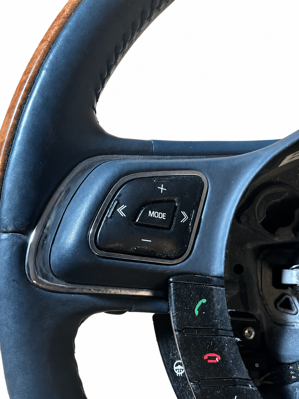JAGUAR XJL WOODEN/LEATHER STEERING WHEEL GENUINE OEM (AW933F563FF8JMN)