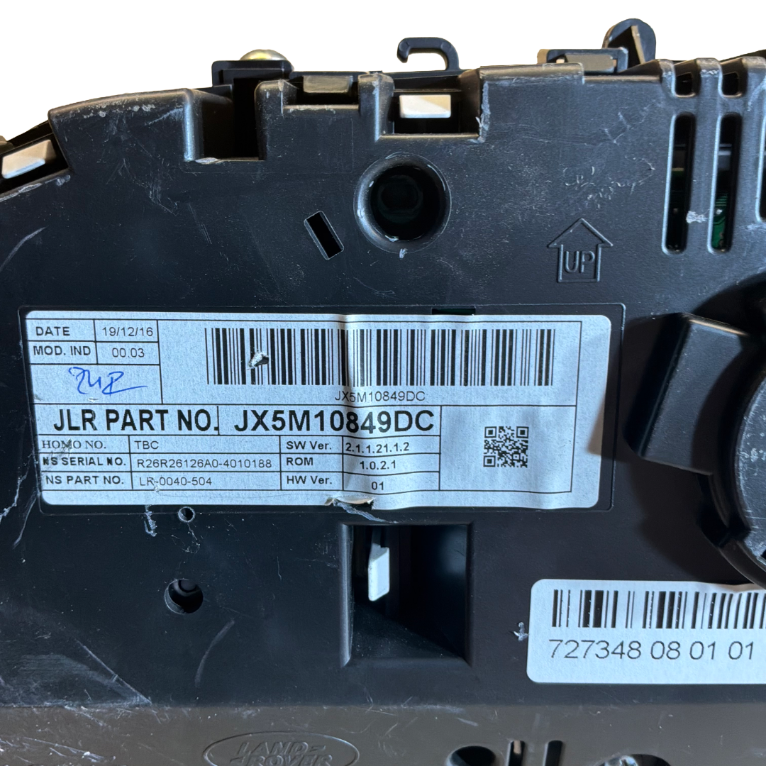 JAGUAR F-TYPE 2014> SPEEEDOMETER UNIT GENUINE OEM (JX5M10849DD)