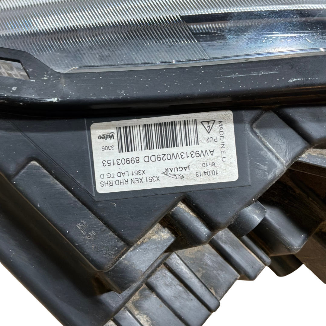 JAGUAR XJ (X351) O/S/F BI-XENON HEADLAMP ASSY (AW9313W029DD)