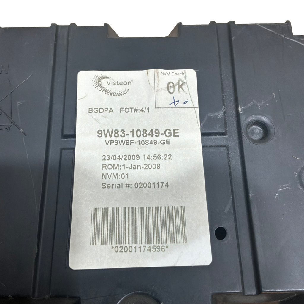 JAGUAR XK (X150) 2009-2014 5.0 SPEEDOMETER INSTUMENT CLUSTER (9W8310849GE)