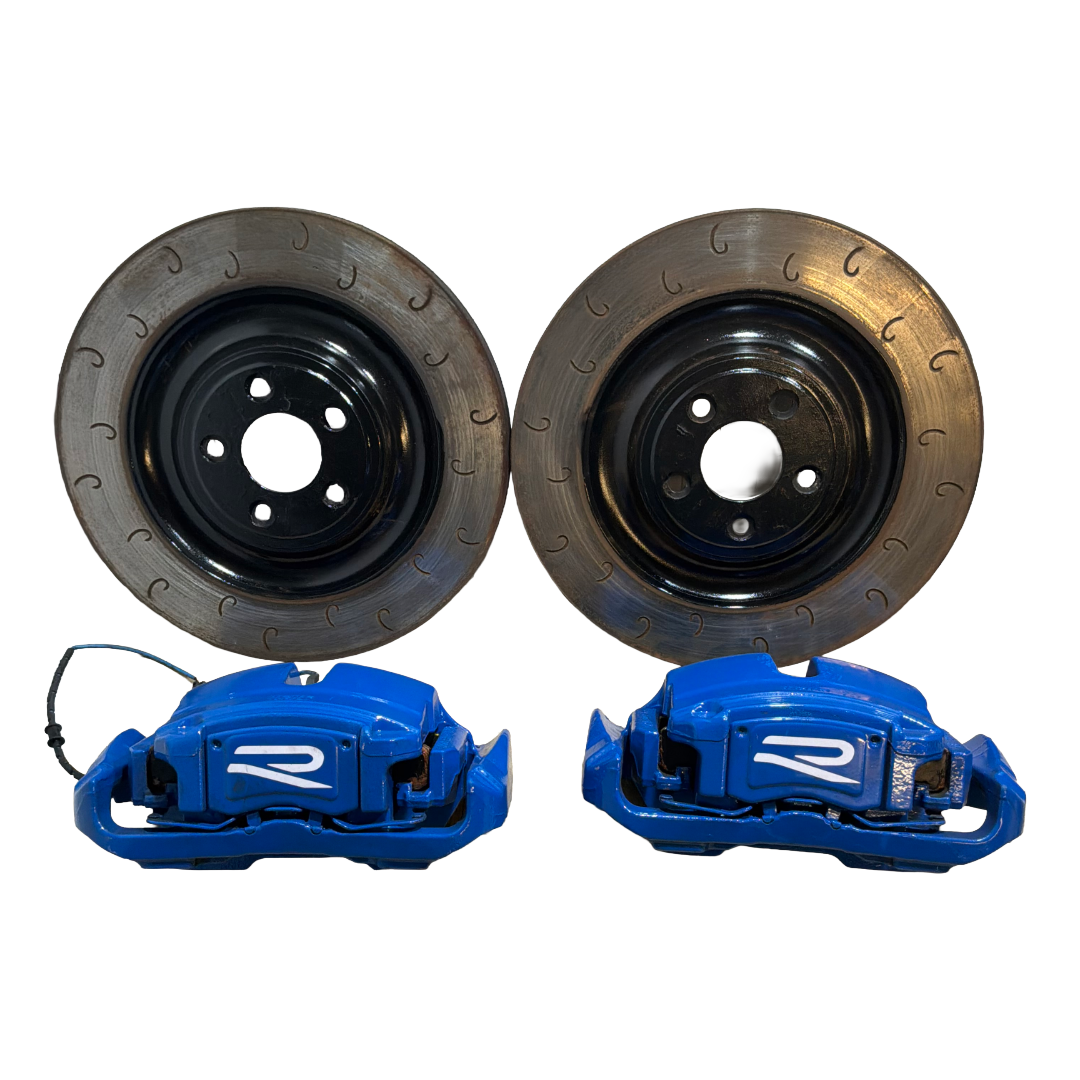 JAGUAR XFR X250 BRAKE CALLIPERS COMPLETE WITH DISCS & PADS